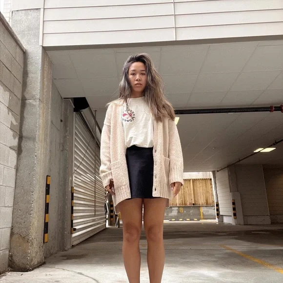 Frame long luxe wool/cashmere cardigan - Picture 3 of 15